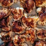 Geroosterde bloemkool uit de oven met barbecuesaus