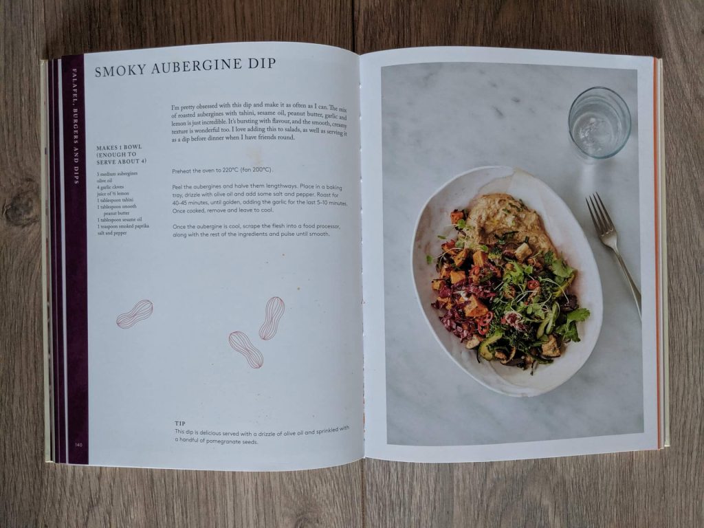Deliciously Ella Kookboek Aubergine dip